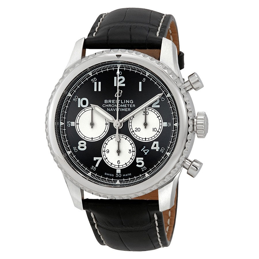 Breitling Men's AB0117131B1P1 Navitimer 8 Chrono Black Watch