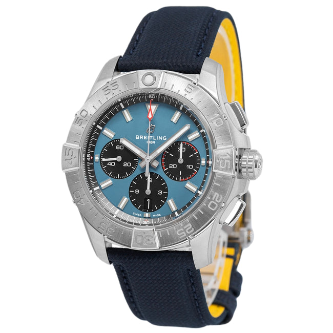 Breitling AB0147101C1X1 Avenger B01 Blue Dial 44mm Chrono