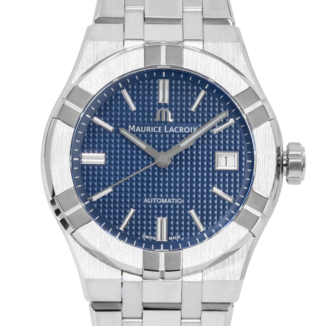 Maurice Lacroix AI6007-SS002-430-1 Aikon Blue Dial Watch