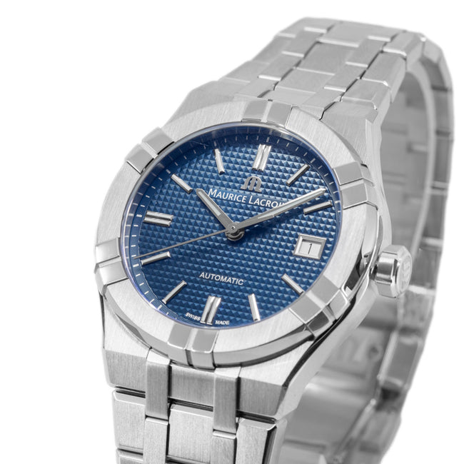 Maurice Lacroix AI6007-SS002-430-1 Aikon Blue Dial Watch