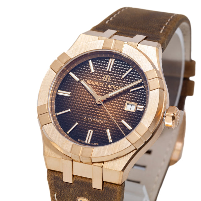 Maurice Lacroix AI6008-BRZ01-730-3 Aikon Automatic Bronze