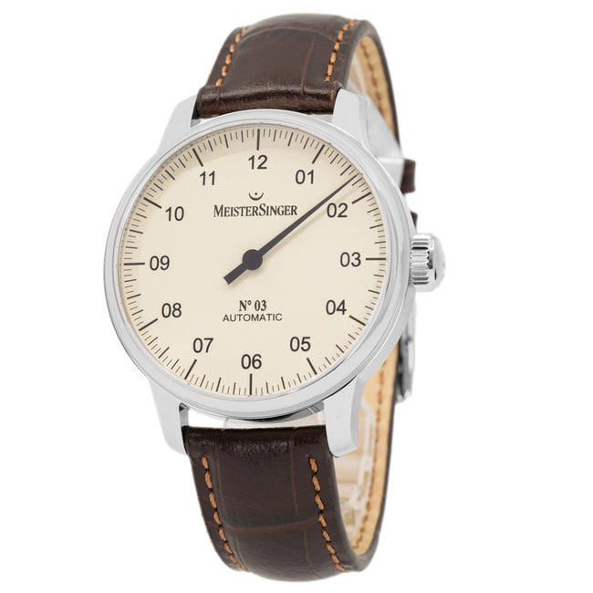 Meistersinger Men's AM903 N° 03 - Ivory Auto