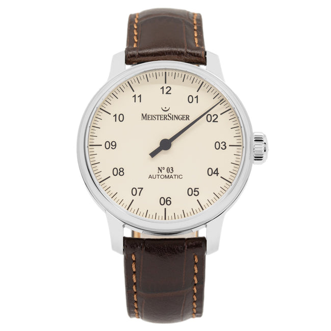 Meistersinger Men's AM903 N° 03 - Ivory Auto