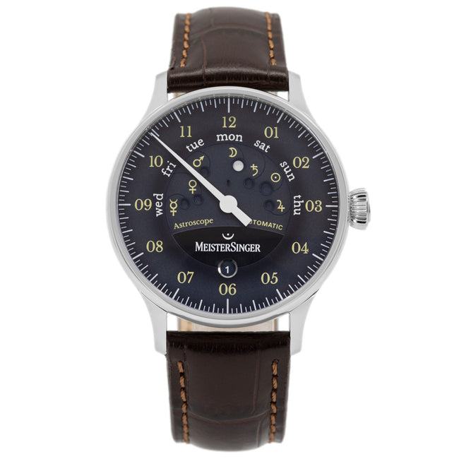 Meistersinger Men's AS902OR Astrocope Black/Old Radium