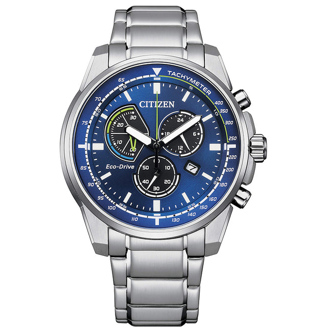 Citizen Men's AT1190-87L Chono Active Blue Dial Watch