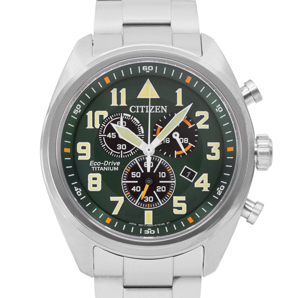 Citizen AT2480-81X Super Titanium 2440 Chrono Eco-Drive