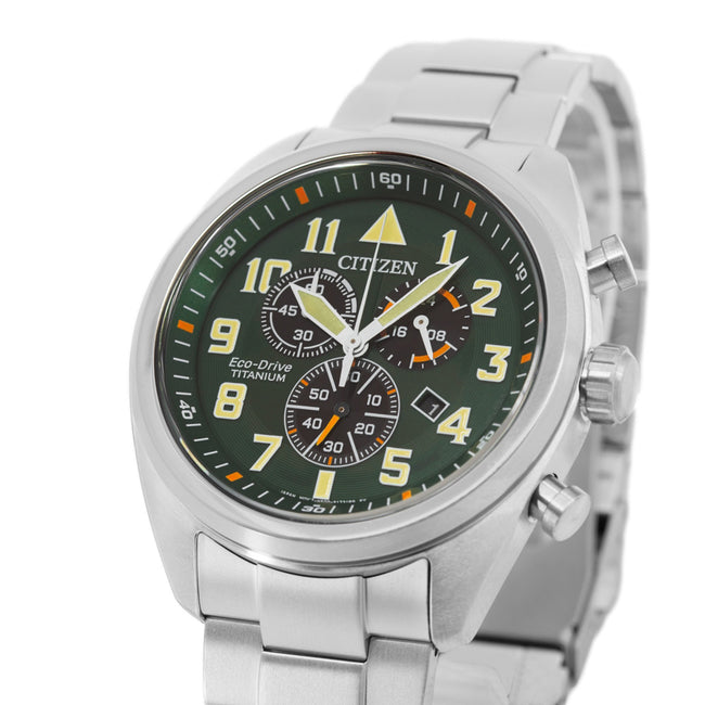 Citizen AT2480-81X Super Titanium 2440 Chrono Eco-Drive