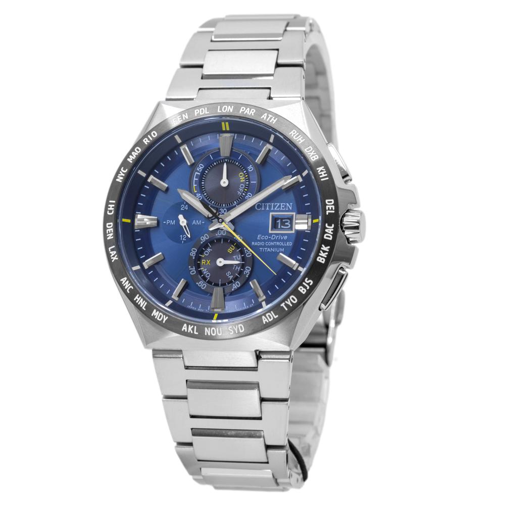 Citizen Men's AT8234-85L H800 Sport SuperTitanium Blue Watch