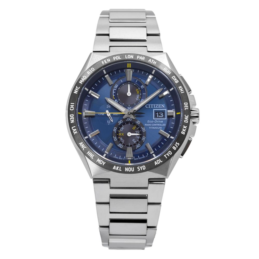 Citizen Men's AT8234-85L H800 Sport SuperTitanium Blue Watch