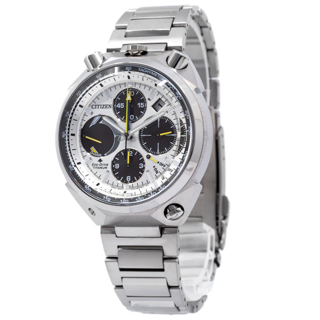 Citizen Herrenuhr AV0080-88A Bull Head Super Titanium Special Ed