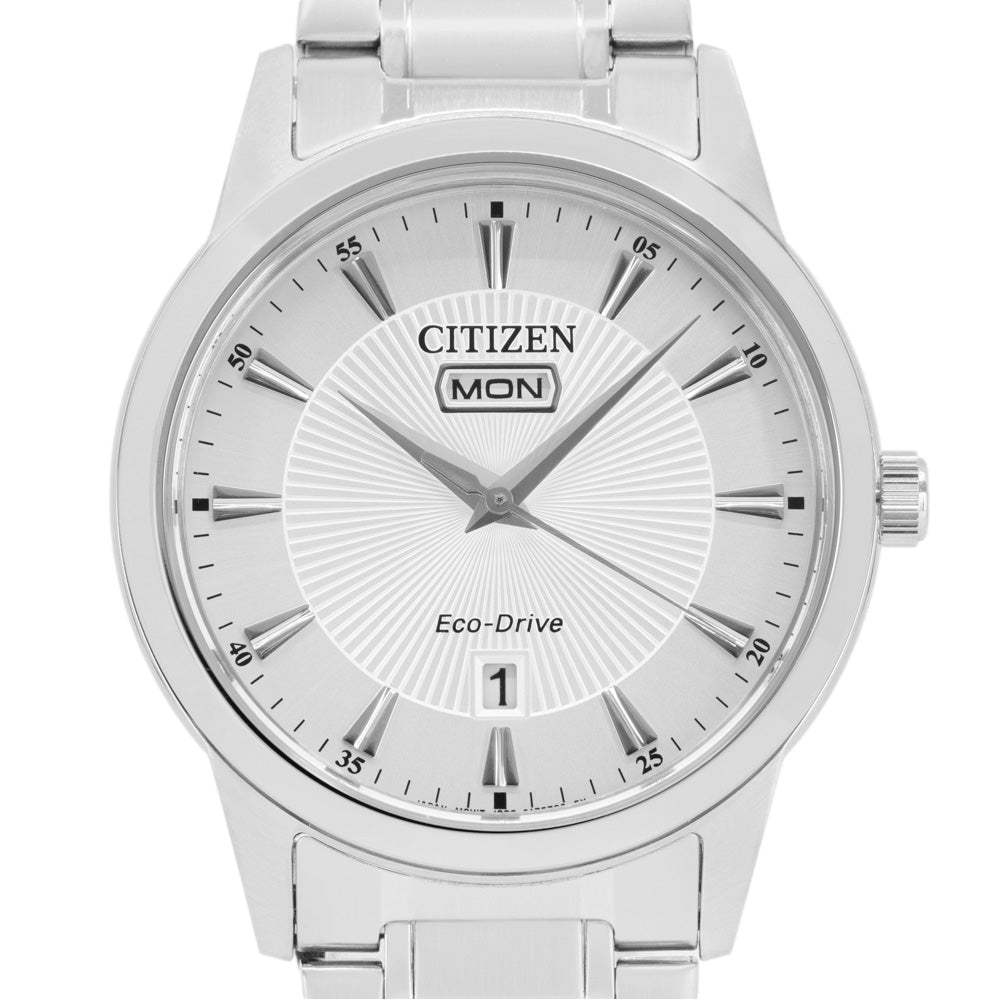 Citizen Men's AW0100-86A Eco-Drive Classic Silver Dial