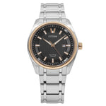 Citizen Herren AW1244-56E Super Titanium 1240 Schwarzes Zifferblatt Uhr