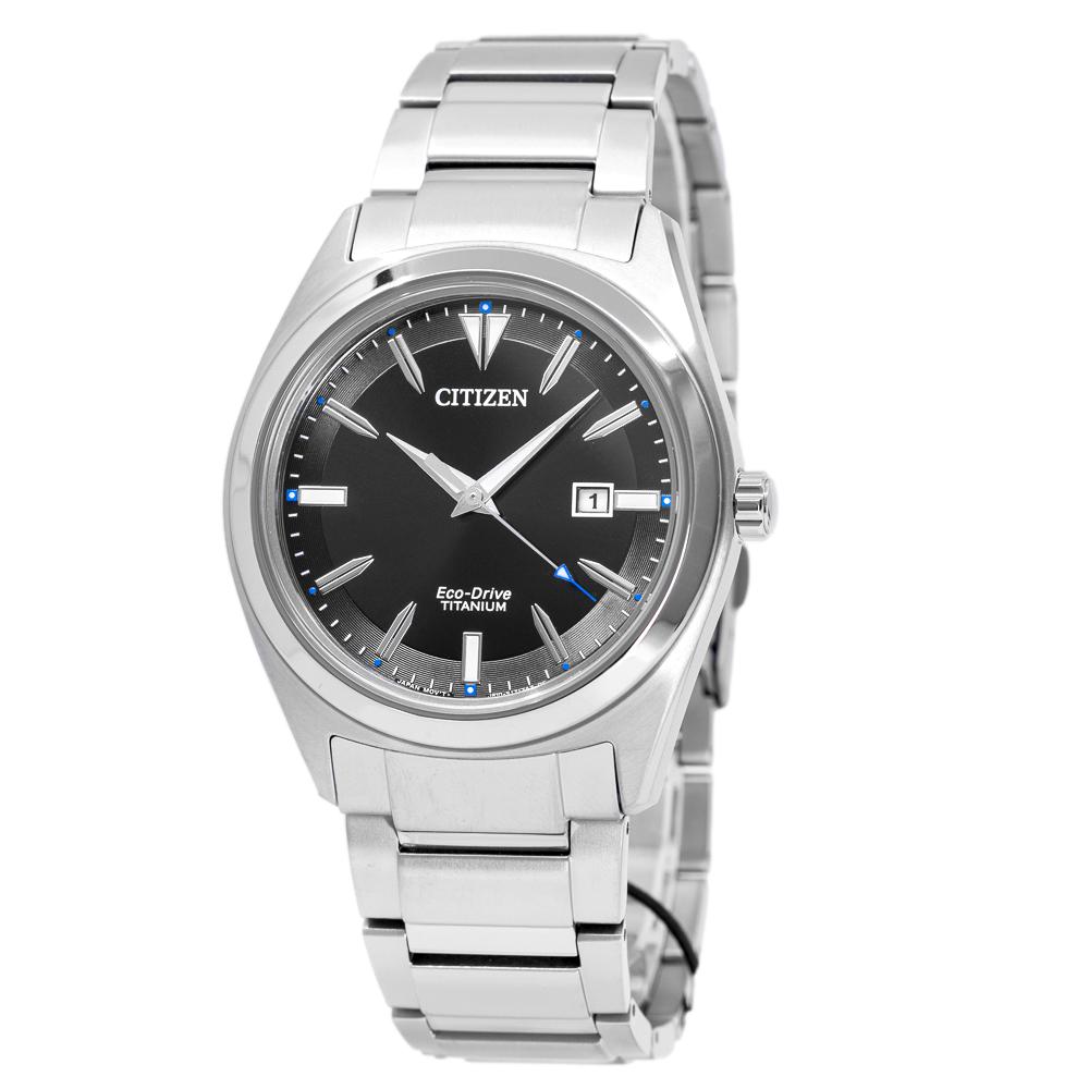 Citizen Men's AW1640-83E Super Titanium Black Dial Watch