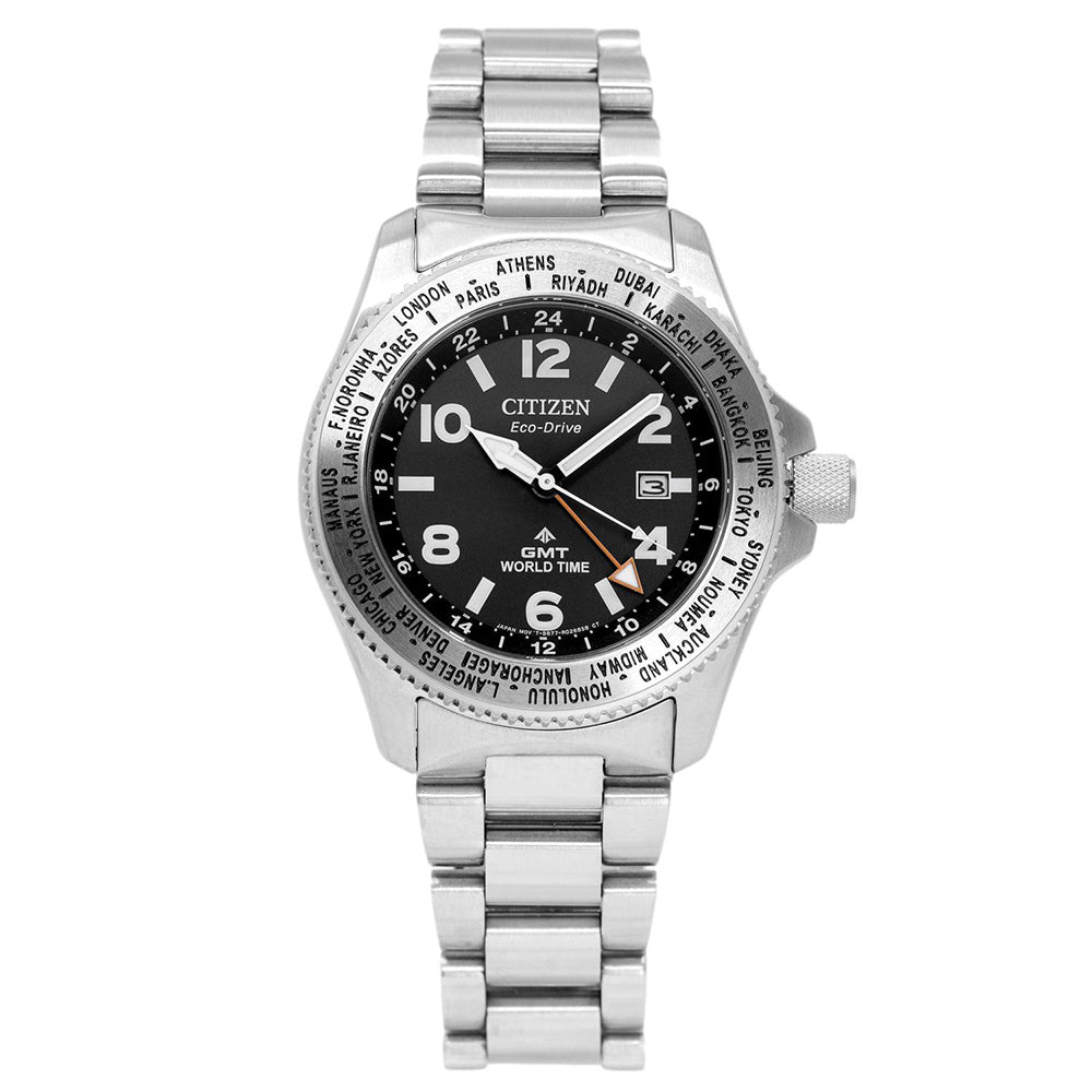 Citizen Men's BJ7100-82E Promaster Eco-Drive GMT Watch