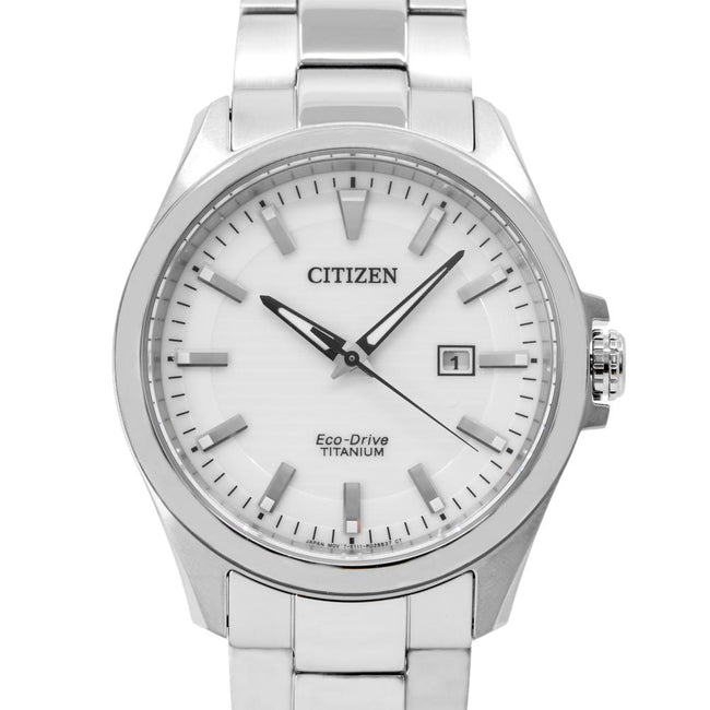 Citizen Men's BM7470-84A Titanium White Dial Watch