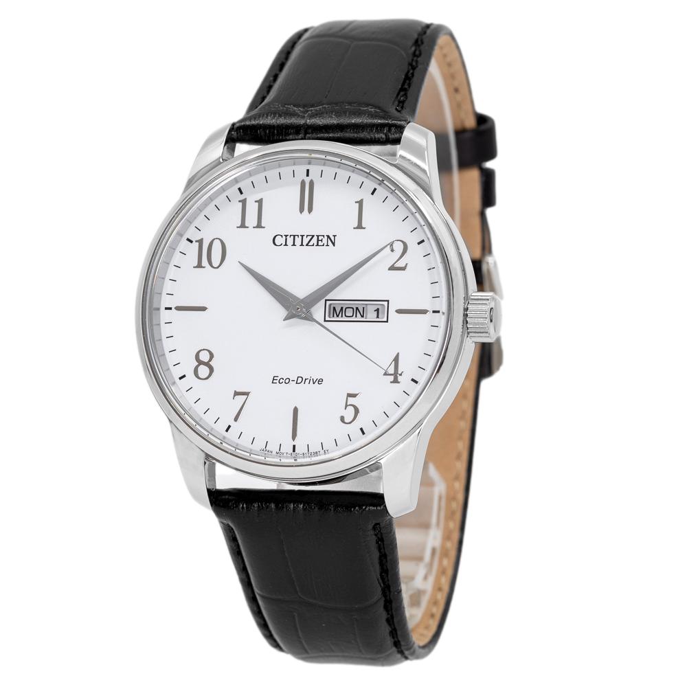 Citizen Herren BM8550-14A Classic Weißes Zifferblatt DayDate Uhr