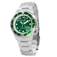 Citizen Men's BN0158-85X Diver's Eco-Drive Green Dial Watch