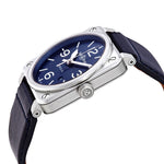 Bell & Ross Men's BR0392-BLU-ST/SCA Blue Steel