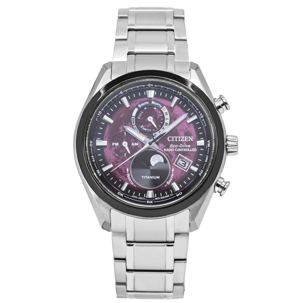 Citizen BY1018-80X Radio-controlled Moonphase Eco-Drive