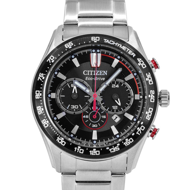 Citizen Men's CA4484-88E Chrono Sport Black Dial Eco-Drive