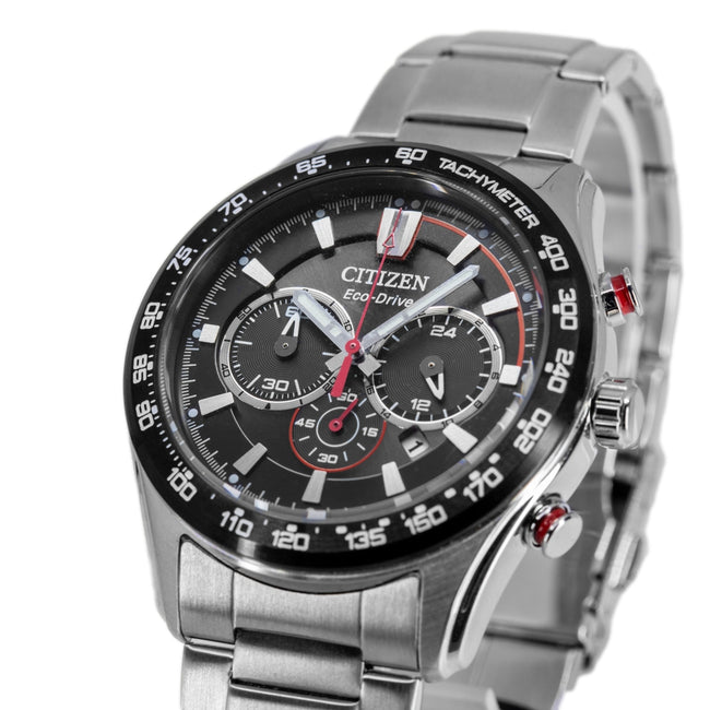 Citizen Men's CA4484-88E Chrono Sport Black Dial Eco-Drive