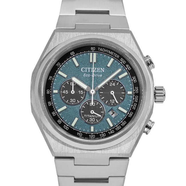 Citizen Men's CA4610-85X Super Titanium Eco Drive Chrono