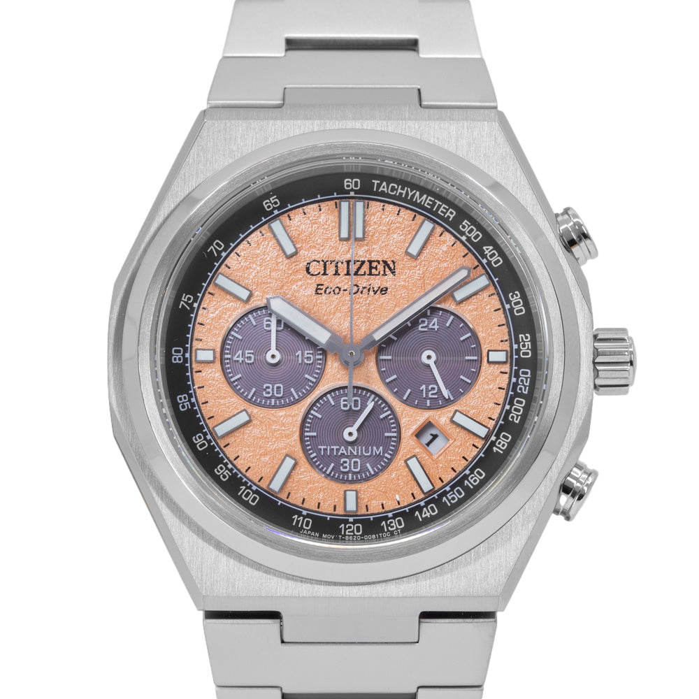 Citizen Men's CA4610-85Z Super Titanium Eco Drive Chrono