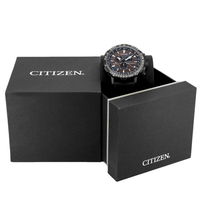 Citizen Men's CB5005-13X Promaster Brown Dial Eco-Drive