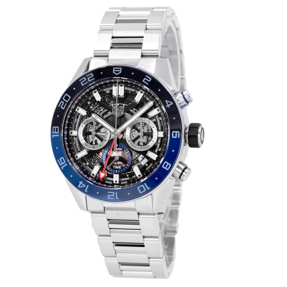 TAG Heuer Men's CBG2A1Z.BA0658 Carrera Calibre Heuer 02 GMT