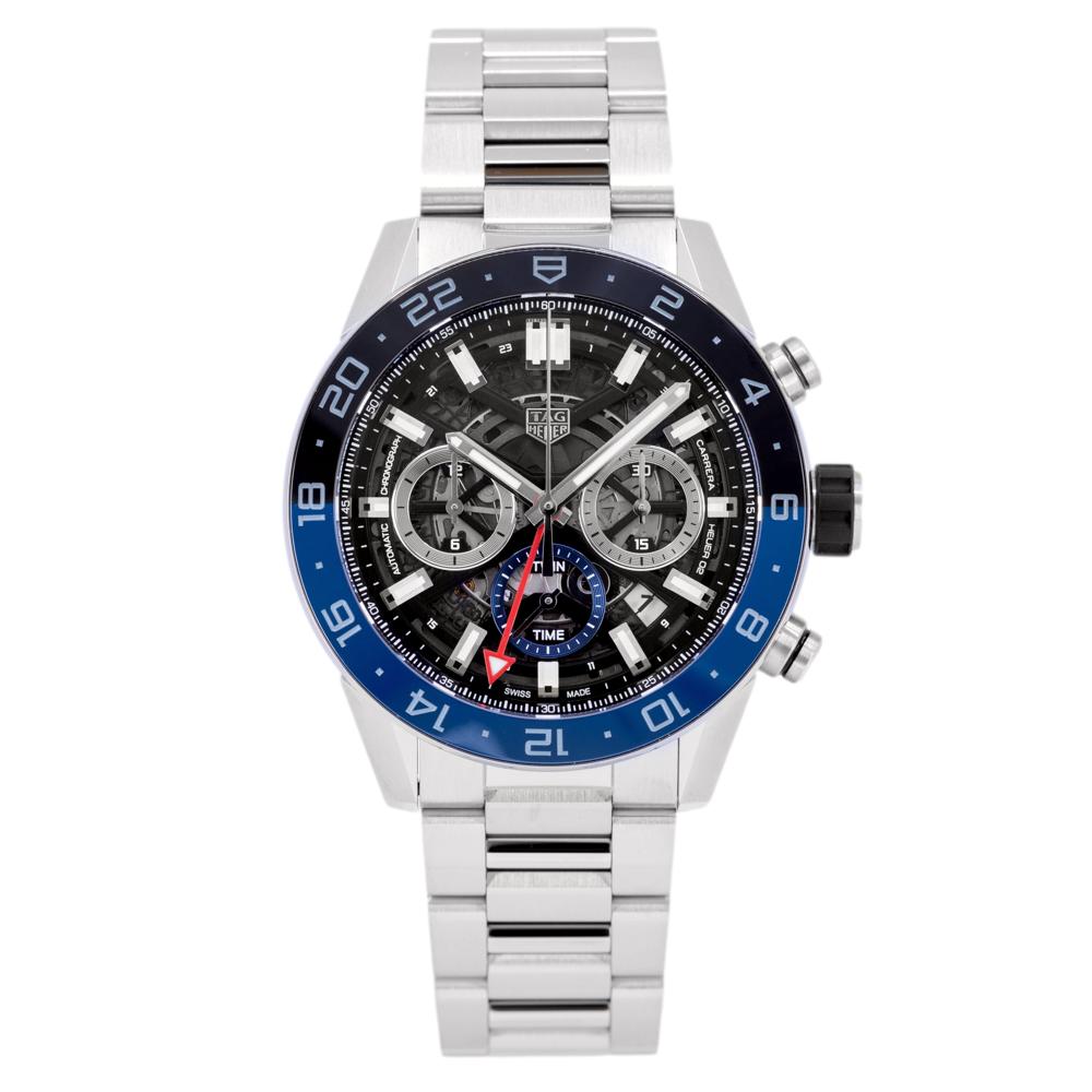 TAG Heuer Men's CBG2A1Z.BA0658 Carrera Calibre Heuer 02 GMT