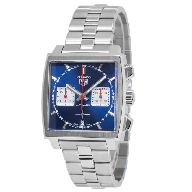 Tag Heuer Men's CBL2111.BA0644 Monaco Chrono Blue Dial Watch