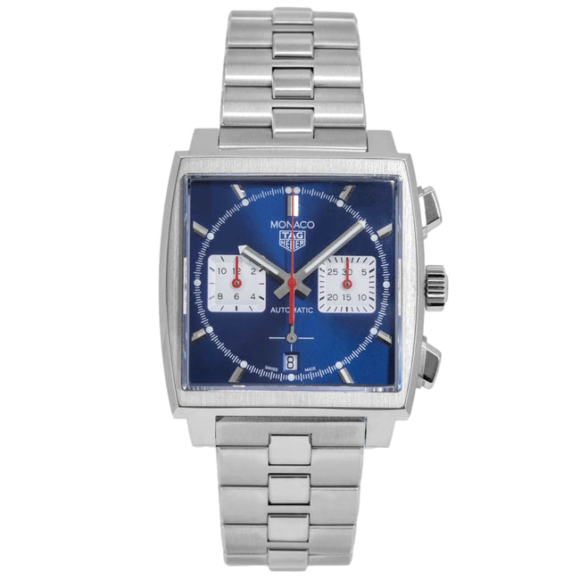 Tag Heuer Men's CBL2111.BA0644 Monaco Chrono Blue Dial Watch