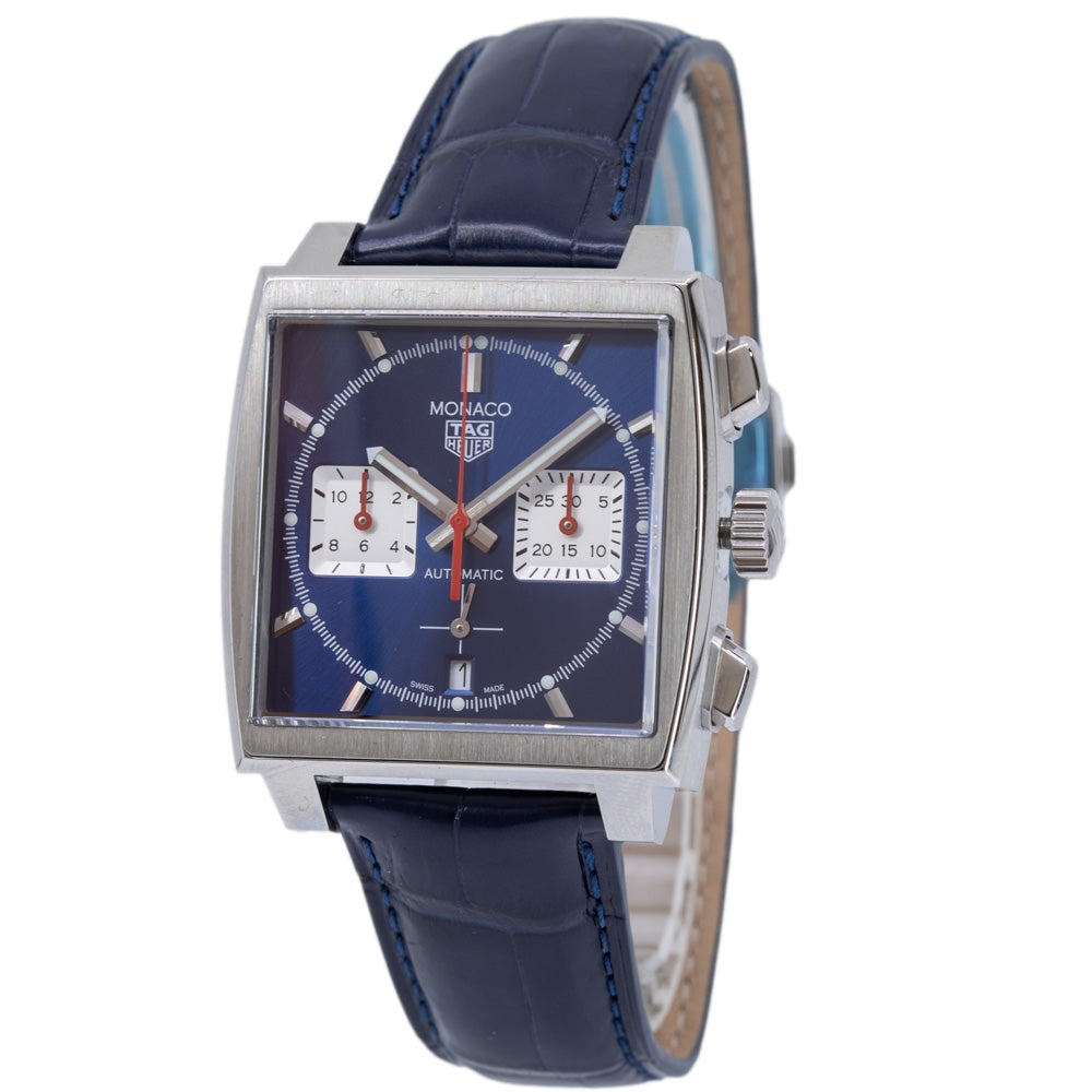 Tag Heuer Men's CBL2111.FC6453 Monaco Blue Dial Chronograph