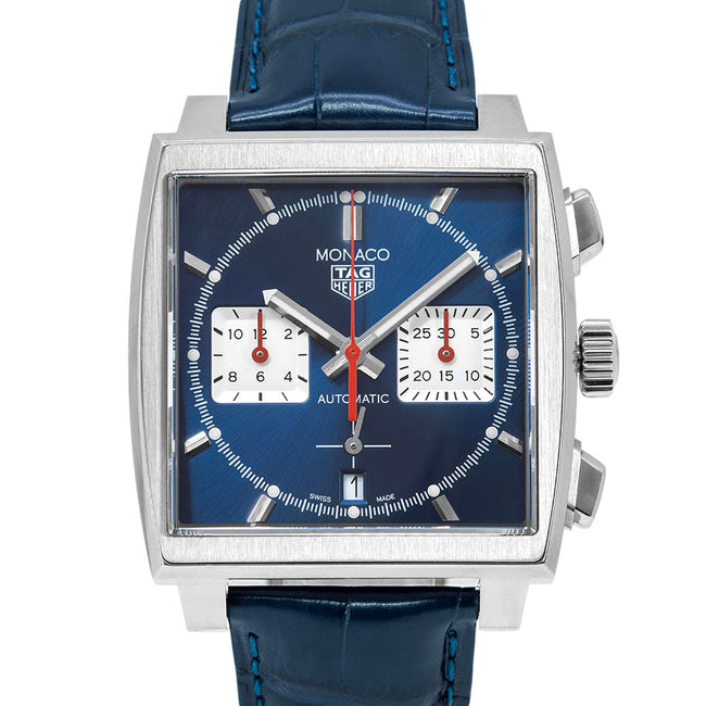 Tag Heuer Men's CBL2111.FC6453 Monaco Blue Dial Chronograph