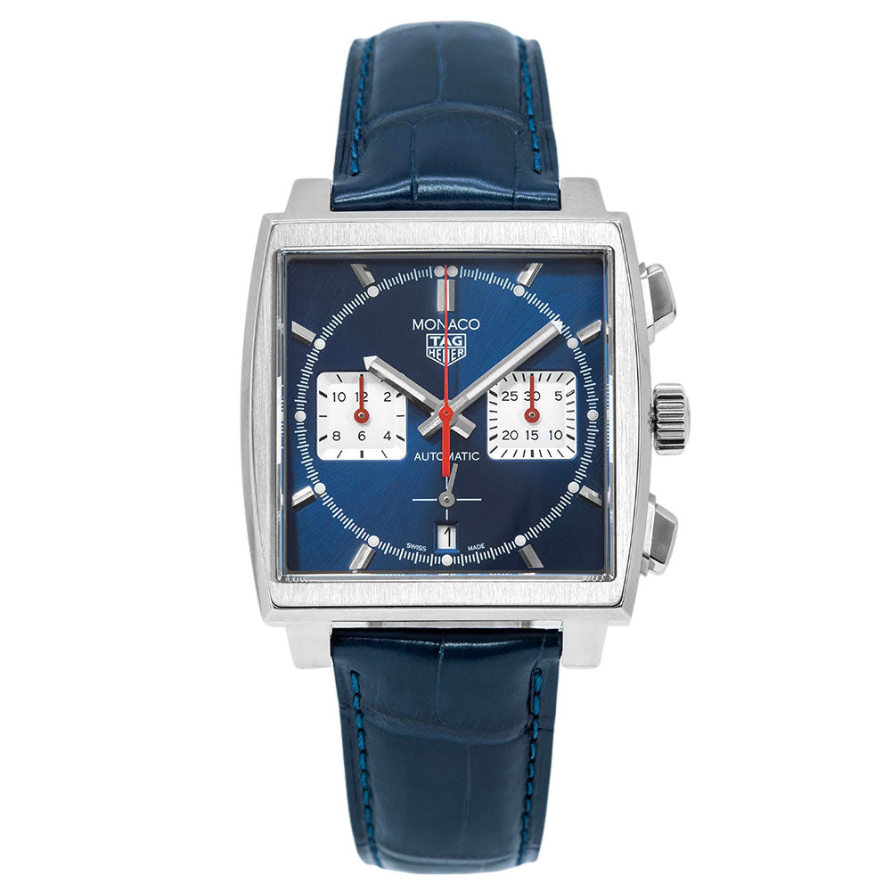 Tag Heuer Men's CBL2111.FC6453 Monaco Blue Dial Chronograph