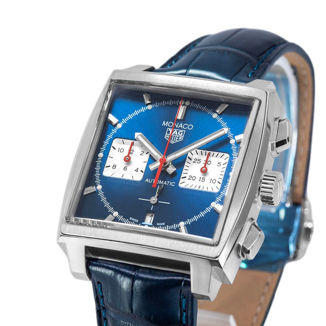 Tag Heuer Men's CBL2111.FC6453 Monaco Blue Dial Chronograph