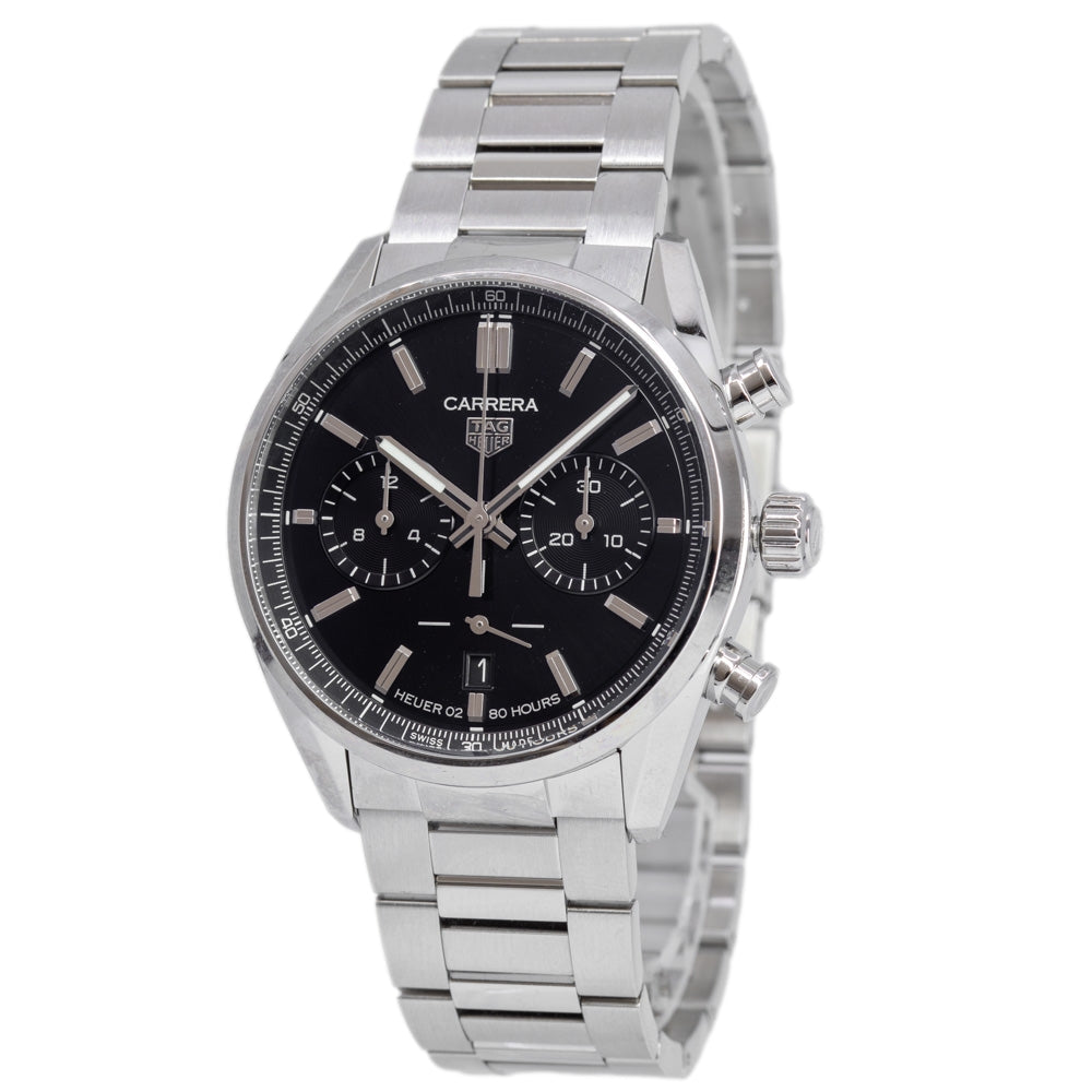 Tag Heuer Men's CBN2010.BA0642 Carrera Black Dial Automatic