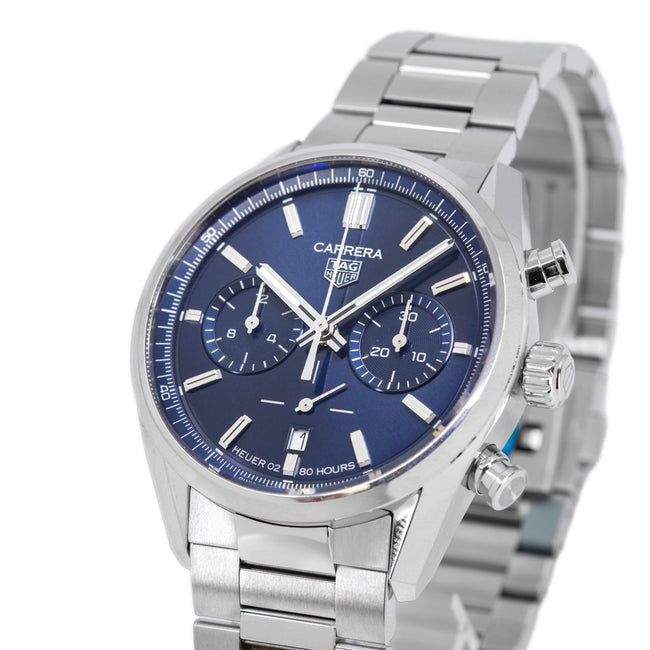 TagHeuer Man's CBN2011.BA0642 Carrera Blue Dial Chrono