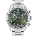 Tag Heuer Herrenuhr CBN2A10.BA0643 Carrera Chrono Grün