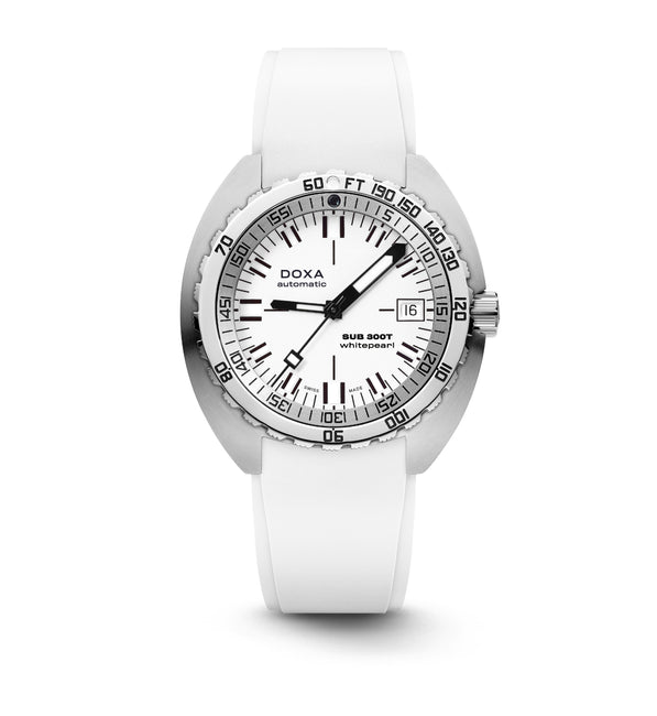 Doxa Men's 840.10.011.23 SUB 300T Whitepearl Auto