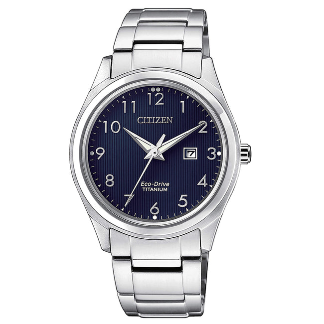 Citizen Ladies EW2470-87M Super Titanium Blue Dial Watch