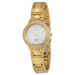 Citizen Ladies EX1362-54P Silhouette Crystal Gold Watch