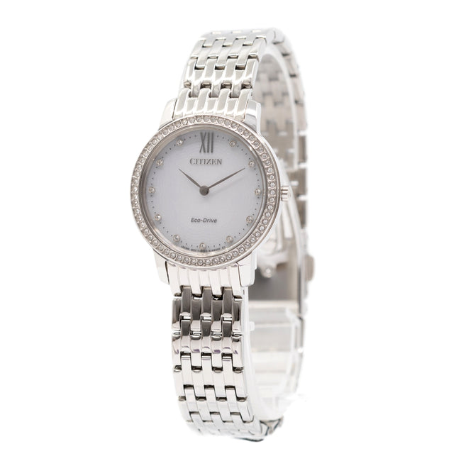 Citizen Ladies EX1480-82A Eco-Drive Diamonds