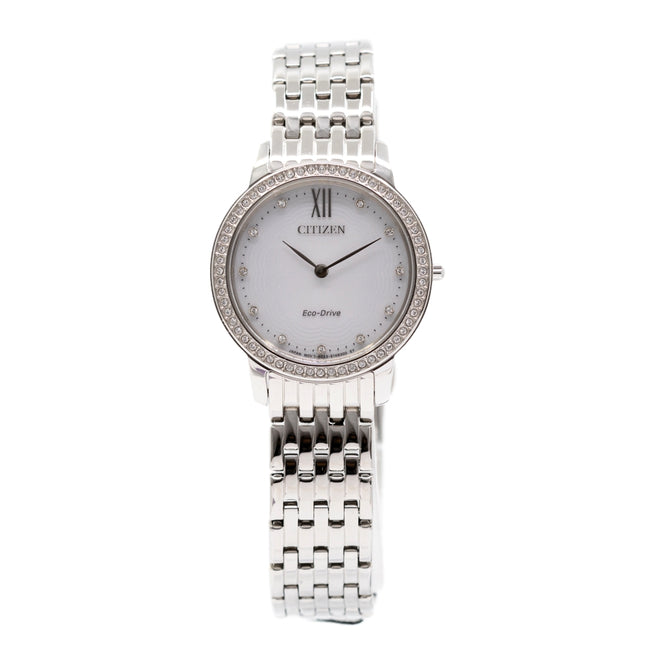 Citizen Ladies EX1480-82A Eco-Drive Diamonds