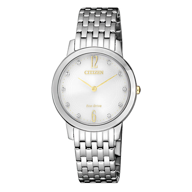 Citizen Ladies EX1498-87B Eco Drive Diamonds Watch