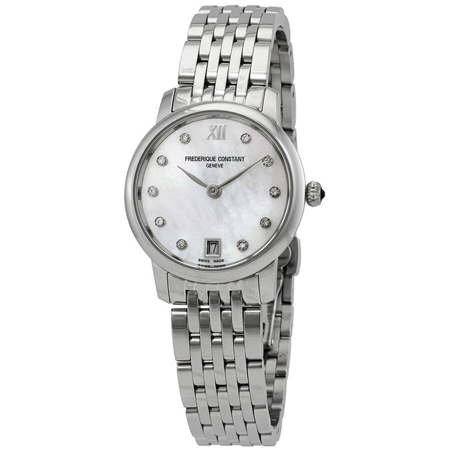 Frederique Constant Ladies FC-220MPWD1S26B Diamond Set Watch