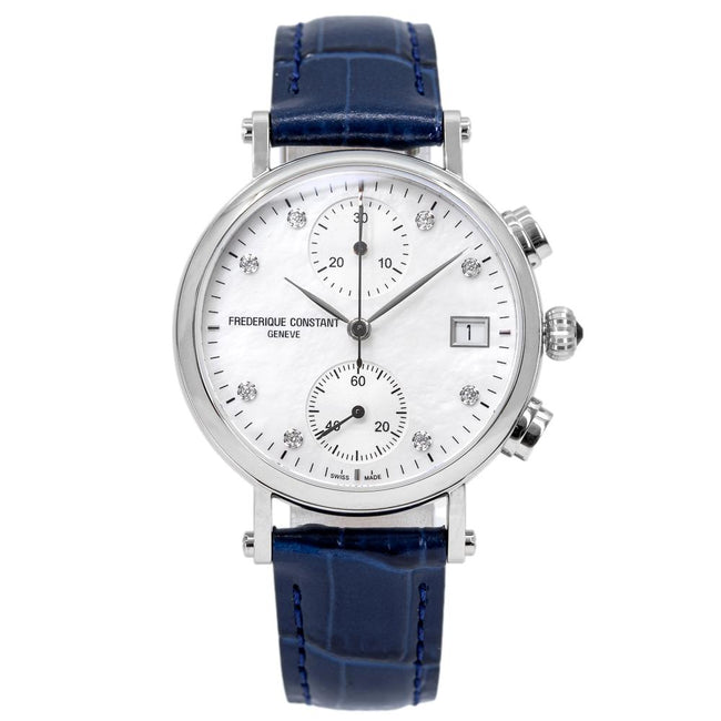 Frederique Constant Ladies FC-291MPWD2R6 Chrono Watch