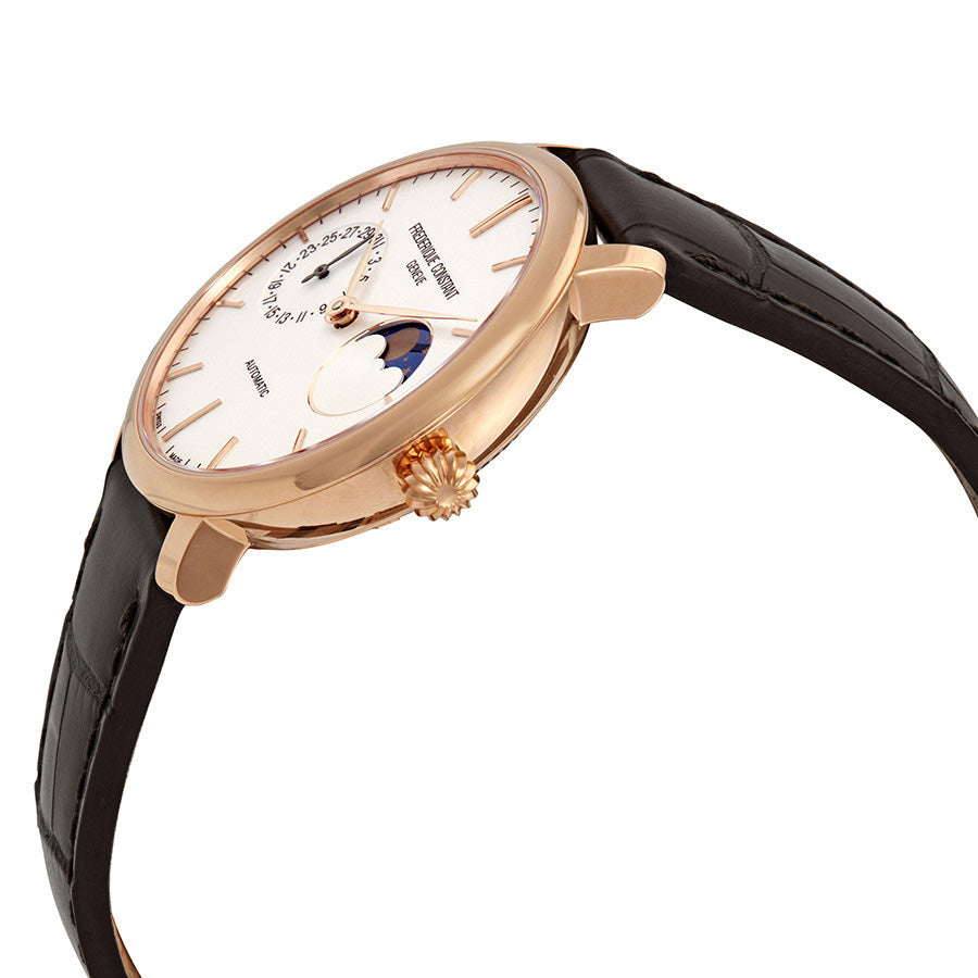 Frederique Consta FC-702V3S4 SlimLine Moonphase RoséGold PVD