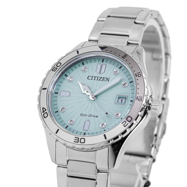 Eco drive women's watch on sale sale