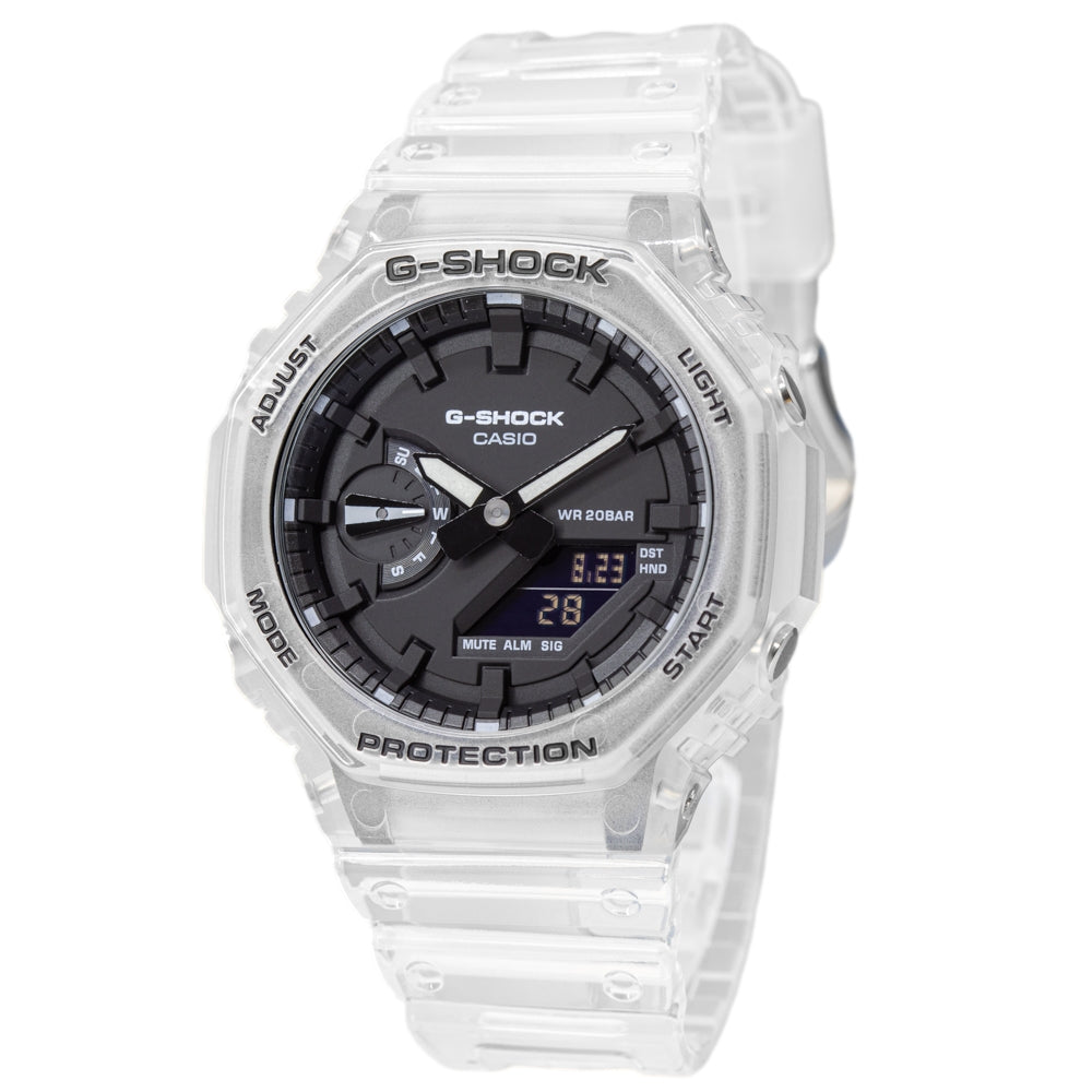 Casio Men's GA-2100SKE-7AER G-Shock Black Dial Quartz